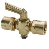 Female Pipe to Female Pipe - Ground Plug Shutoff Cocks